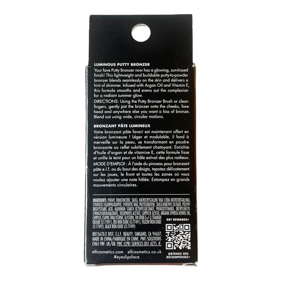 NEW e.l.f. Luminous Putty BRONZER Putty to Powder Radiant Glowing Summer Fridays - Picture 8 of 9